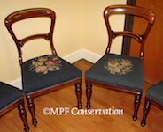 Victorian Balloon-Back Chair
